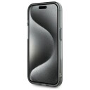 Karl Lagerfeld Hardcase til iPhone 15 Pro 6.1" med MagSafe - Svart IML Metal