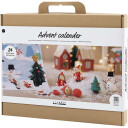 Creativ Company Julekalender modellering Lag en julelandsby