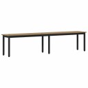 vidaXL benk Kunstnerisk Eik 200 x 35 x 45 cm Konstruert tre