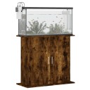 Akvariumstativ Røkt Eik 81X36X73 cm Konstruert Tre