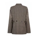 Co" Couture Veyacc Check Fitted Blazer   Brown   L