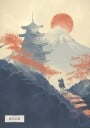 Samurai Pagoda Path Plakat / 100x150
