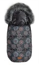 Sensillo Olaf Sovepose 100x45cm Sort Snefnug
