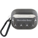 Detaljer Mercedes Benz Meap8dpmgs Airpods Pro Deksel Juoda/Juodas Large Star Pattern