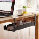 Kabelkanal for skrivebord med justerbar klemme
