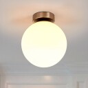 Lindby Lennie rund taklampe for baderom