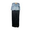 Semicouture Dame Skjørt Blå W26,