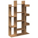 Bokhylle artisan eik 86x25,5x140 cm konstruert tre