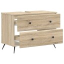 vidaXL Baderomsvaskeskap BREDA Sonoma eik 82 x 41 x 59 cm