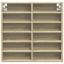  Hyller sonoma eik 60x8,5x58 cm konstruert tre