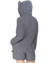 Cuddle Koala - Myk Bodysuit med Hette og Lommer - Strl M