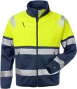 Fristads Softshelljacka 4517 Ssl Klass 1 Varselgul/marinblå S