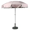 Fri Form Parasoll 220 cm med dusker lightpink 32