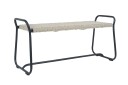 Brafab Midway benk Svart/beige 110 cm Beige