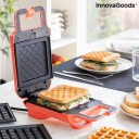 Innovagoods 2-i-1 vaffelog smørbrødmaskin med oppskrifter