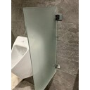 Vannfri skillevegg, herdet glass, 800x430mm