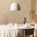 ferm LIVING Ripple verrines serveringsglass 14 cl 4-stk. Smoked grey