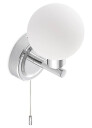 Lindby Zaniba vegglampe, krom