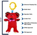 Daphyl Grateful Dead Dancing Bear Interactive Plush Red 78816542