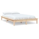 vidaXL Sengeramme heltre furu 120x200 cm