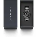 Daniel Wellington DW Watch Iconic Chronograph Link Onyx B 42mm Black