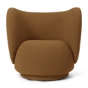 Ferm Living Rico Lounge Lenestol Grain   Caramel