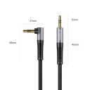 Orico AXW 3,5 mm mini-jack, hann-til-hann, vinklet lydkabel, 3 m – svart