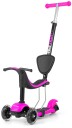 Milly Mally Little Star Gåbil/Scooter 3-in-1 Rosa