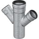 GM X 100X70 RØD DOBBELGRENT 87GR galvanized 100x70 mm