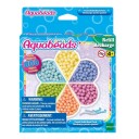 Aquabeads Pastel Solid Bead refill-sett med 800 vannperler i 6 forskjellige pastell-farger
