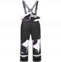 Skogstad Rime 2 lags tekniske selebukse til barn Black Camo 6 år   116 cm