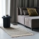 Sima Teppe 70 x 140 cm Svart/Natur