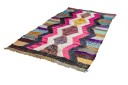 Marokkansk Boucherouite teppe 150 x 255 cm Størrelse: 150 x 255 cm