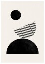 Geometric Harmony Plakat Plakat / 70x100cm