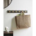 Nordal EDGY knaggerekke i tre med 8 bronse knagger 4083