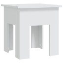 vidaXL Salongbord hvit 40x40x42 cm sponplate