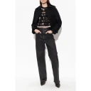 AllSaints Dame Frakker Svart 2XS,