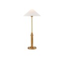 Hargett bordslampa antik mässing
