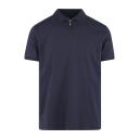 Denis SS Pique Navy S Interlock SS polo pique