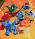 LEGO® Ninjago Genser   LWTano 701   Dark Khaki m. Trykk   LEGO® Wear   5 år (110)   Genser Brun Grønn Oransje
