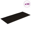  Trappematter selvklebende 30 stk mørkebrun 60x25 cm rektangulær 8721288458292