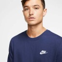 Nike Sportswear Club T-Shirt Herre Midnight Navy/White M