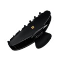 Balmain Cellulose Acetate Pince À Cheveux Large Hairclip Black