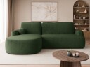 Branrel 3 seters sofa med divan   grønn