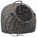 vidaXL Kurvhule for katter grå 60x45x45 cm naturlig selje