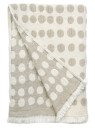 Almedahls Pricktyg pledd 130 x 170 cm Beige-Offwhite