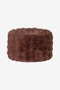 WOOOD   Oven Pouf Lav   Brun