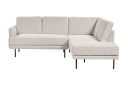 Deajna Hjørnesofa 4 seter   Beige/Svart