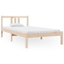 vidaXL Sengeramme heltre 90x190 cm 3FT Single