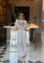 Bubbleroom Occasion Renae Satin Trousers Champagne 44